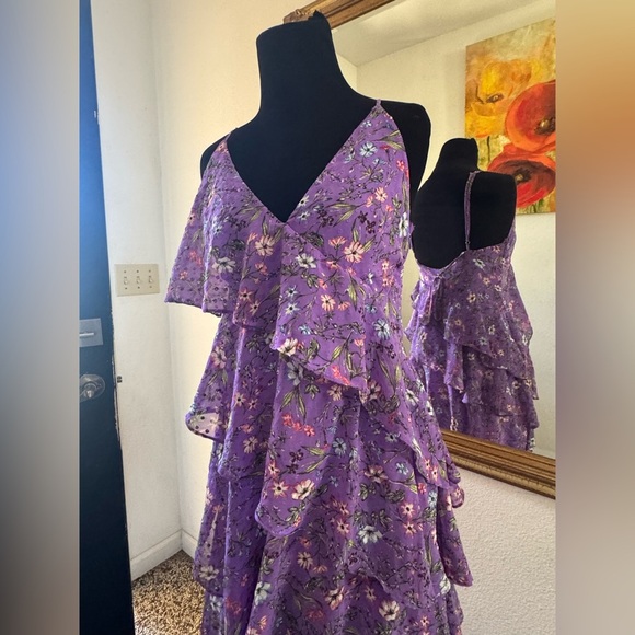 ASTR the label, flowy midi dress, S - Picture 5 of 14